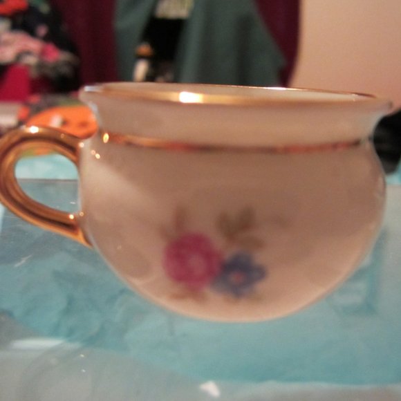 Vintage Limoge mini "Bonne Nuit" cup w/ "eye" - Picture 5 of 5